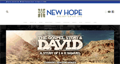 Desktop Screenshot of newhopefortmyers.org